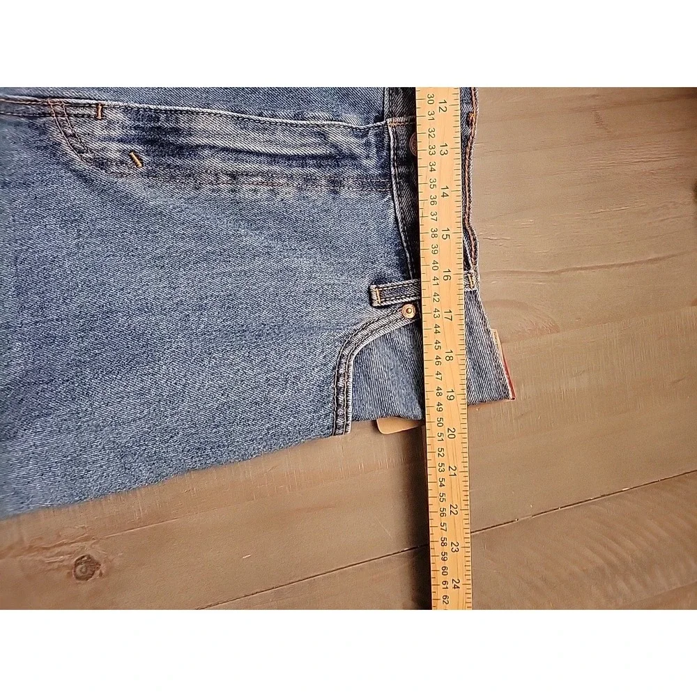 Levi‎ Levis 405 Medium Wash Jean Shorts Mens Sz 40 New NWT Denim Strauss Stylish